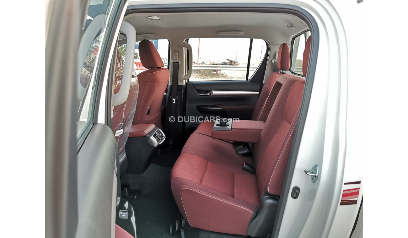 Toyota Hilux 2.4L,DIESEL,4WD,DOUBL/CAB,WIDE BODY,NEW SHAPE,DVD+CAMERA,PUSH BUTTON START,MT,2022MY ( FOR EXPORT)
