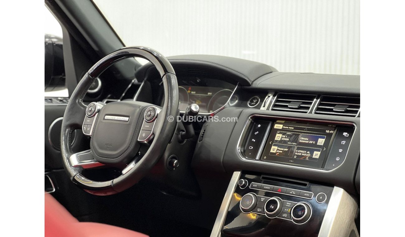 لاند روفر رينج روفر 2016 Range Rover Vogue SE V8 Supercharged, Warranty, Full Service History, Excellent condition, GCC