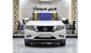 نيسان باثفايندر EXCELLENT DEAL for our Nissan Pathfinder SV 4WD ( 2017 Model ) in White Color GCC Specs