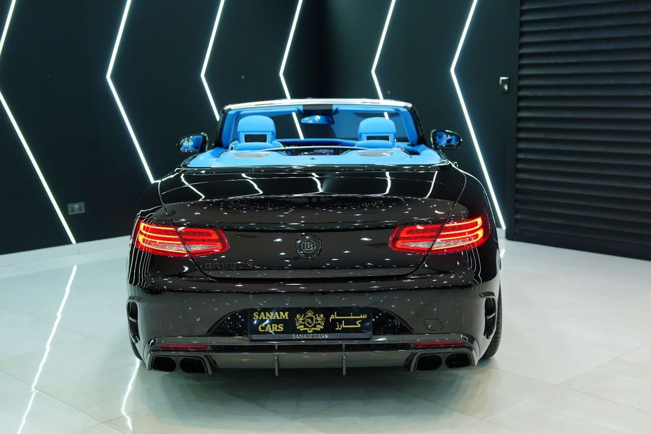 مرسيدس بنز S 500 Cabriolet, Special Edition, BRABUS KIT, Very Low KM, GCC Specs!!