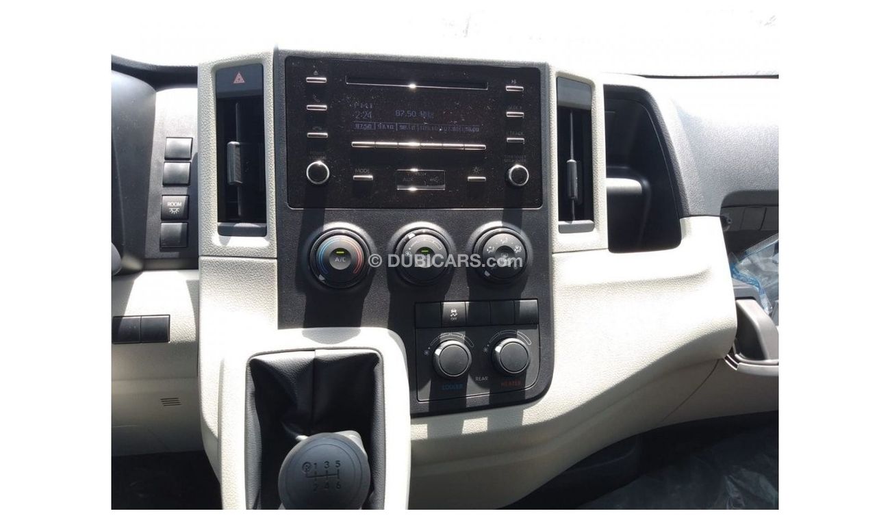 Toyota Hiace 2024 HIACE WITH REAR HEATER 3.5L PETROL M/T GCC (Export only)