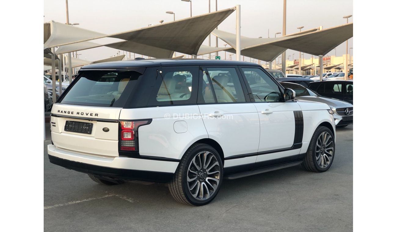 Land Rover Range Rover RANG ROVER SPORT SUPER CHARGE MODEL 2013 GCC car perfect condition full option panoramic roof 5 cam
