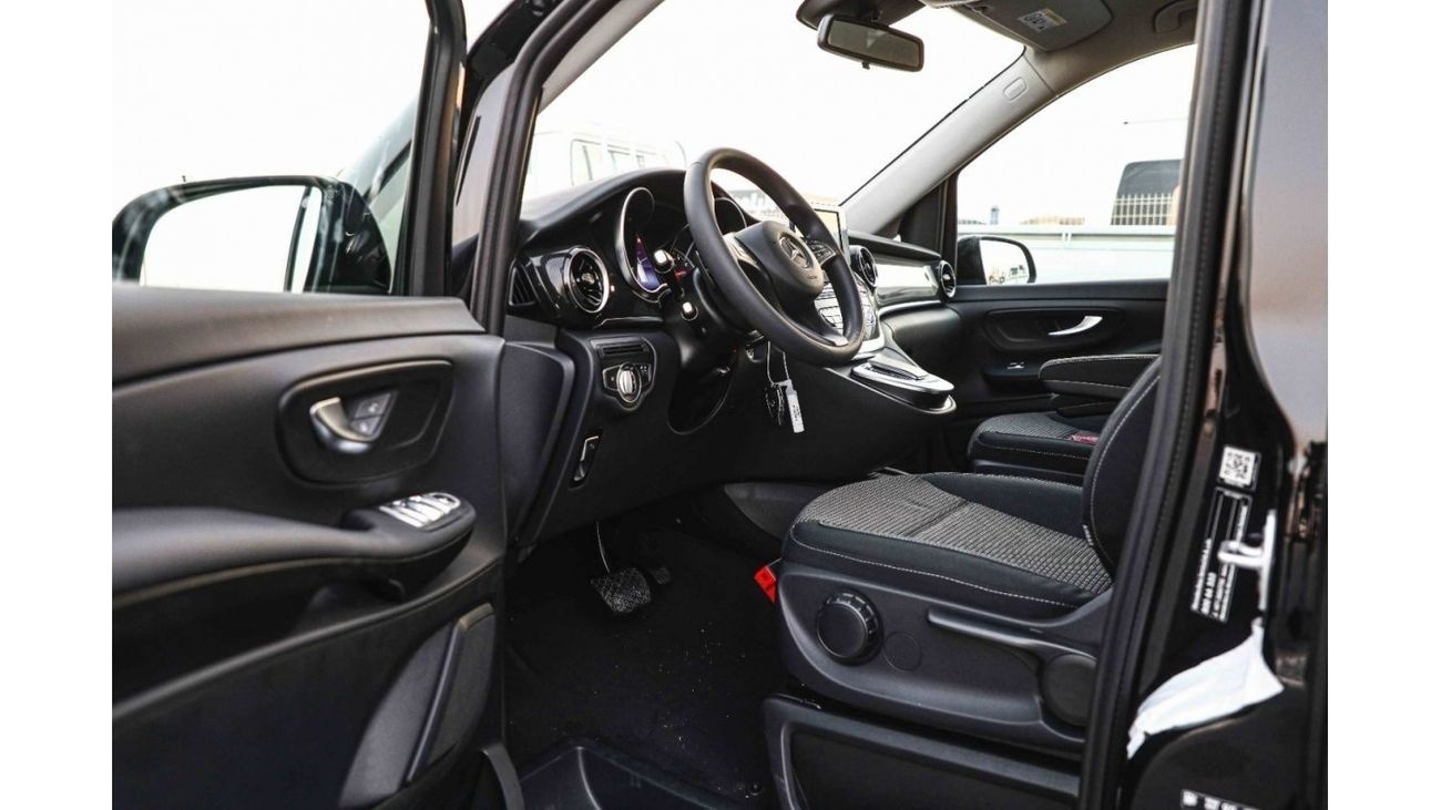 Mercedes Maybach V250 Maybach 2024 Mercedes Benz V250S 2.0 XL w/o R.Seat - Obsidian Black Metallic inside Santos Black (Fabric) | 
