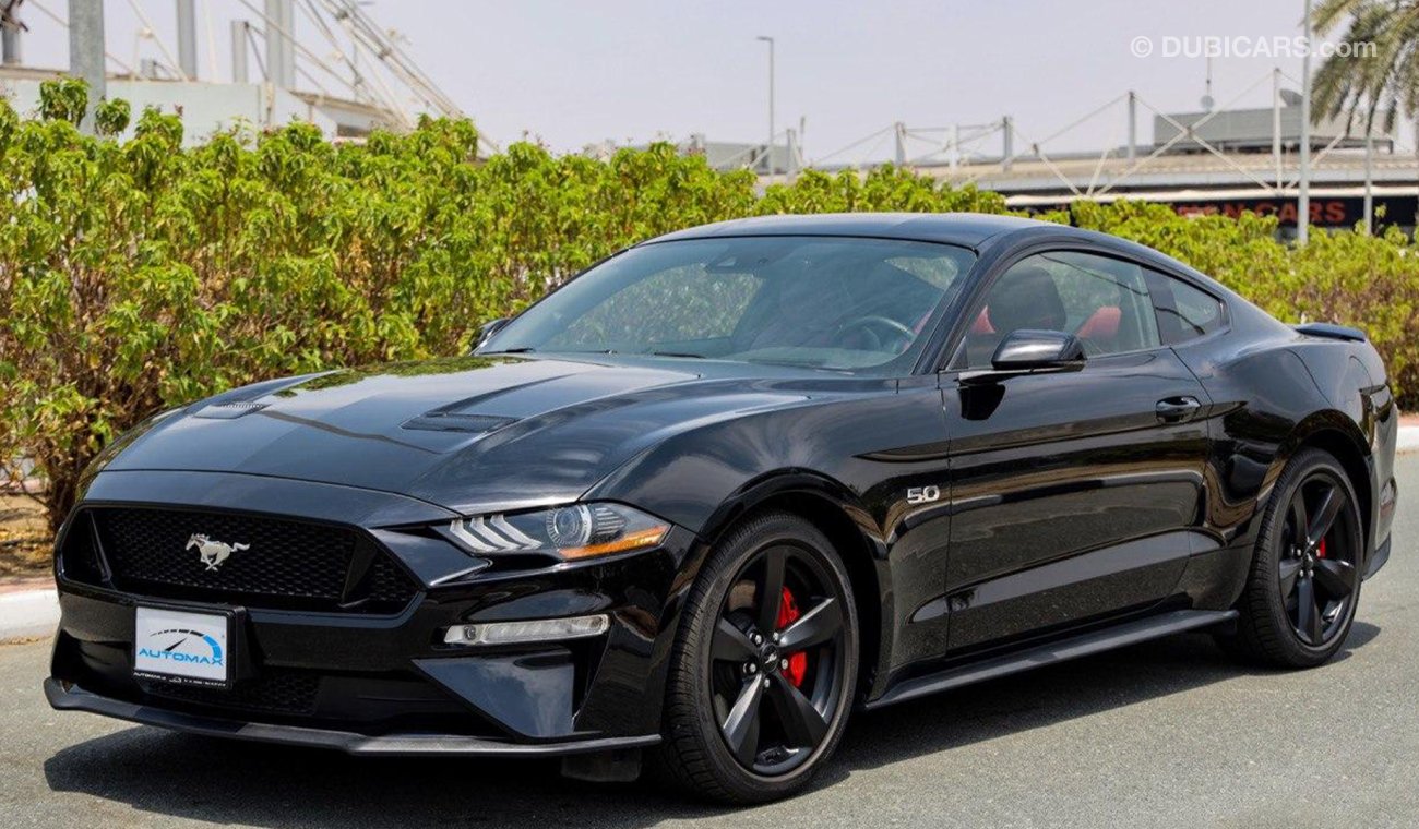 Ford Mustang 2019 GT Premium, 5.0 V8 GCC, 0km w/ 3Years or 100K km Warranty and 60K km Service @ Al Tayer