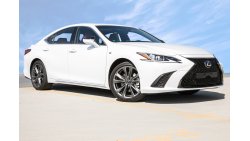 لكزس ES 350 F-Sport with Adaptive Cruise Control , Lane Change Assist and Navigation