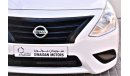 Nissan Sunny AED 479 PM | 1.5L S GCC DEALER WARRANTY