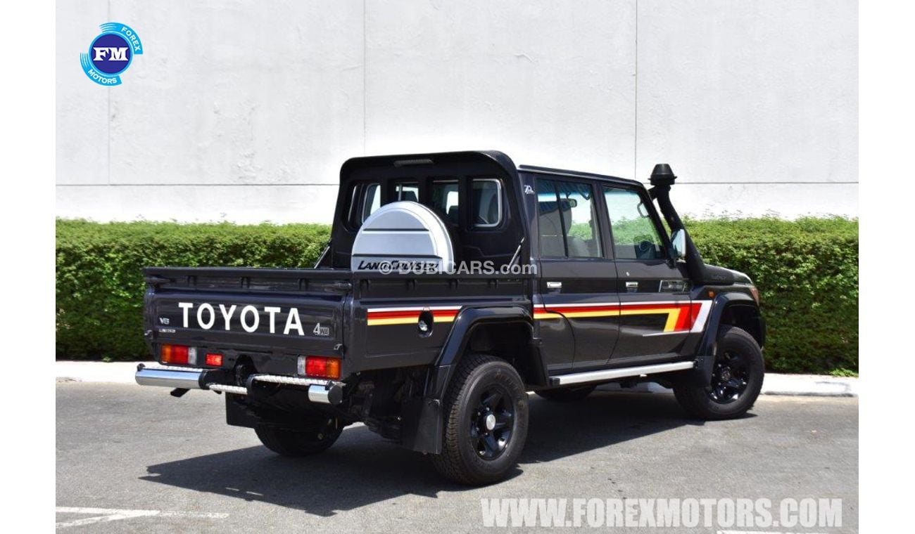Toyota Land Cruiser Pick Up Double Cab Black Edition V8 4.5l 4wd Manual Transmission