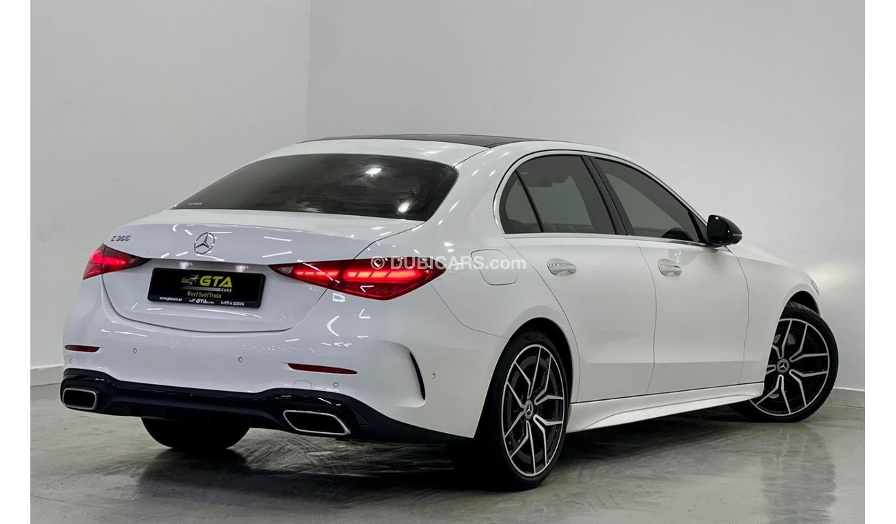 Mercedes-Benz C 300 2022 Mercedes Benz C300 AMG, Mercedes Warranty + Service Contract, Very Low Kms, GCC