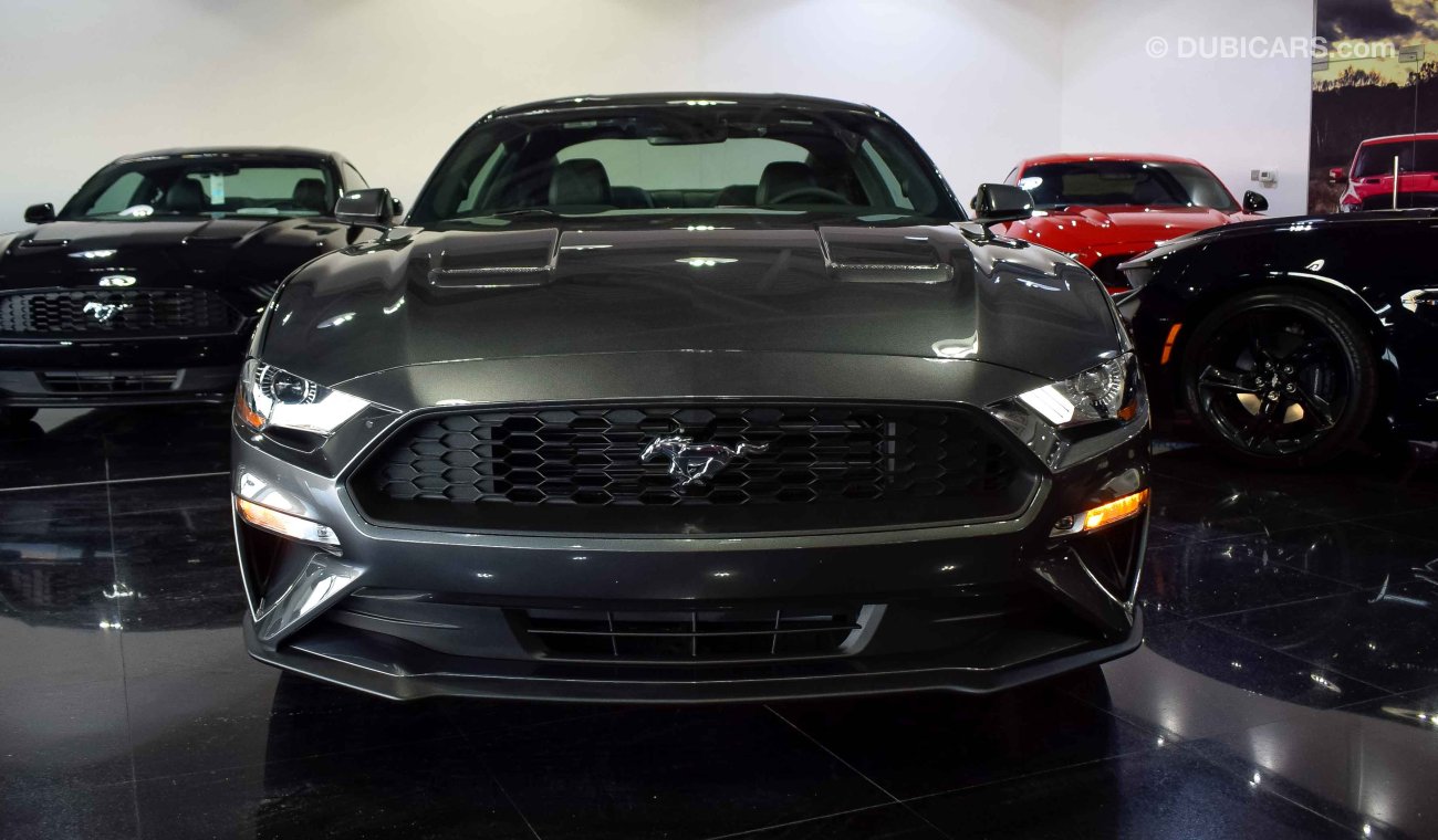 Ford Mustang 2019 Ecoboost, 2.3L GCC, 0km w/ 3Years or 100K km WTY and 60K km SERV at Al Tayer (RAMADAN OFFER)