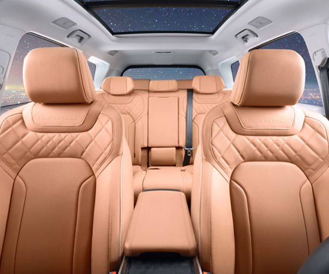 Exeed LX interior - Seats