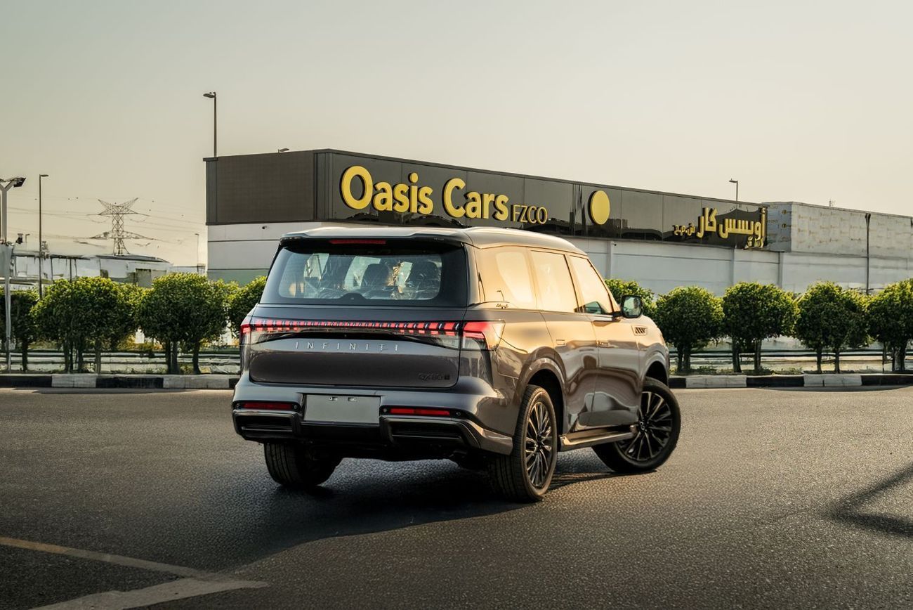 Infiniti QX80 Autograph Bench Chairs 3.5L Twin Turbo 2025 Fully Loaded GCC Brand New