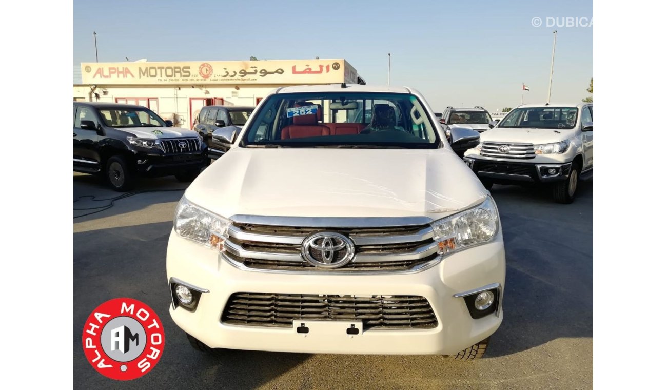 Toyota Hilux 4X4 Diesel SR5 Full Option Automatic (White/Red)