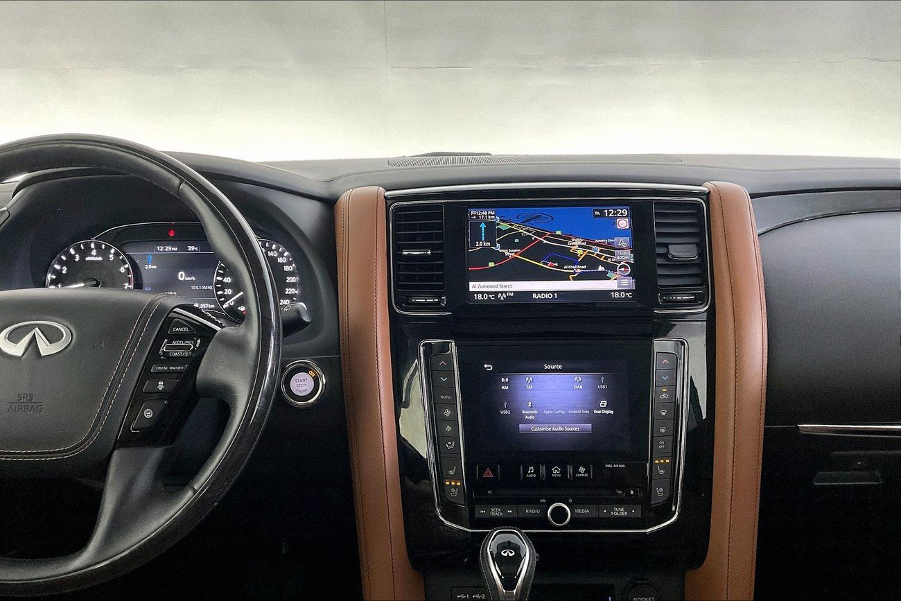 إنفينيتي QX80 Luxe Sensory ProActive - Black Edition | شامل الضمان | 0 ﺪﻔﻋﺓ ﺃﻮﻟﻯ