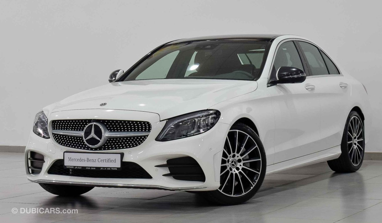 Mercedes-Benz C 300 2019 with 5 years of warranty and 3 years of service