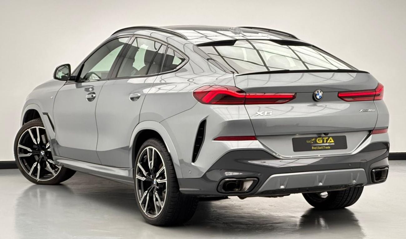 BMW X6 2025 BMW X6 xDrive40i M-Sport, Sept/2029 BMW Warranty + Service Pack, BMW Full Service History, GCC