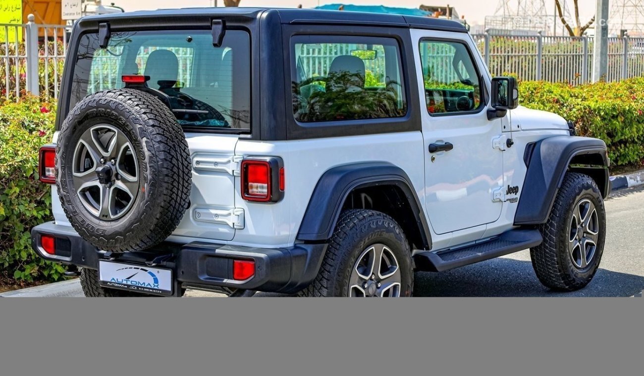 Jeep Wrangler Sport plus V6 3.6L , GCC , 2022 , 0Km , With 3 Yrs or 60K Km WNTY @Official Dealer