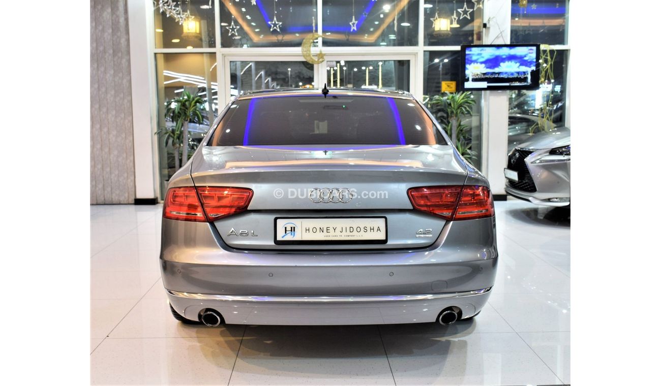 Audi A8 EXCELLENT DEAL for our Audi A8L 2011 Model!! in Silver Color! GCC Specs