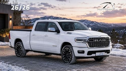رام 1500 Limited Longhorn Crew Cab Hurricane H.O 3.0TT (For Export , НА ЭКСПОРТ) PY 26/26 Crew Cab Hurricane H.O 3.0TT GCC Без пробега