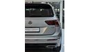 Volkswagen Tiguan EXCELLENT DEAL for our Volkswagen Tiguan R-Line 4MOTION 2019 Model!! in Beige / Silver Color! GCC Sp