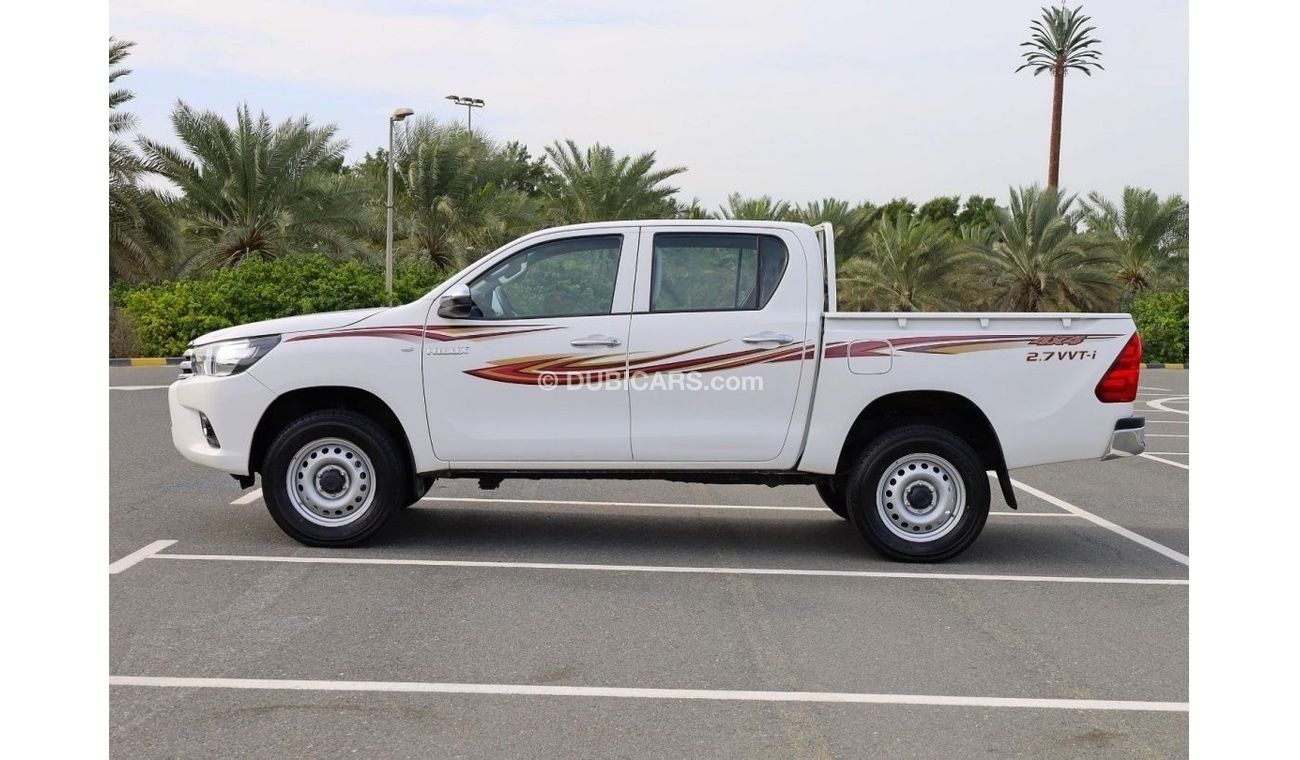 Toyota Hilux GL | 4X4 - 2.7L PETROL - AUTOMATIC - D/CABIN | GCC SPECS | BEST PRICE