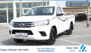 Toyota Hilux 4x2 SINGLE CABIN PICKUP WITH GCC SPECS