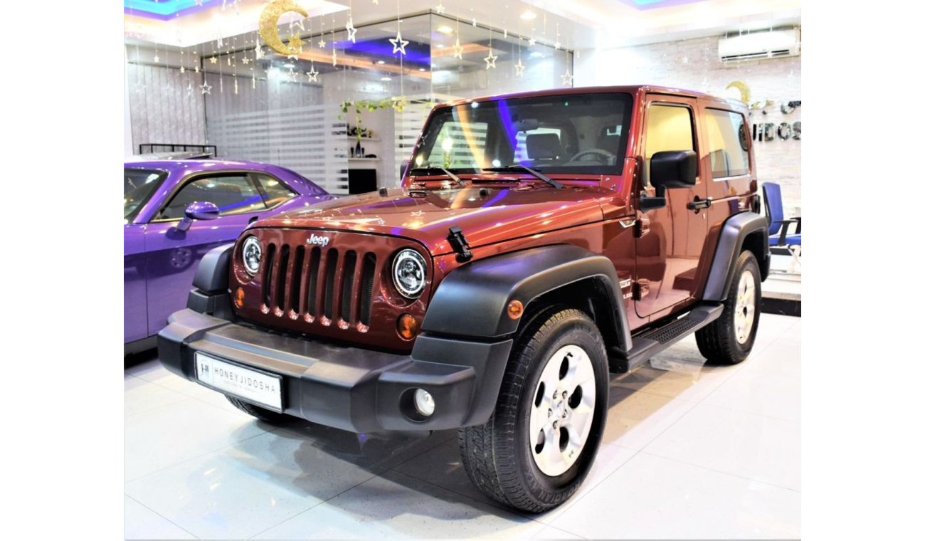 Jeep Wrangler ONLY 118000 KM!!! AMAZING Jeep Wrangler Sport 2009 Model!! in Red Color! GCC Specs