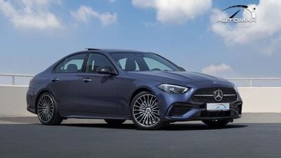 مرسيدس بنز C 200 AMG Premium EQ Boost 1.5L RWD 2026 GCC 0Km With 2 Years Unlimited Mileage Warranty @Official Dealer