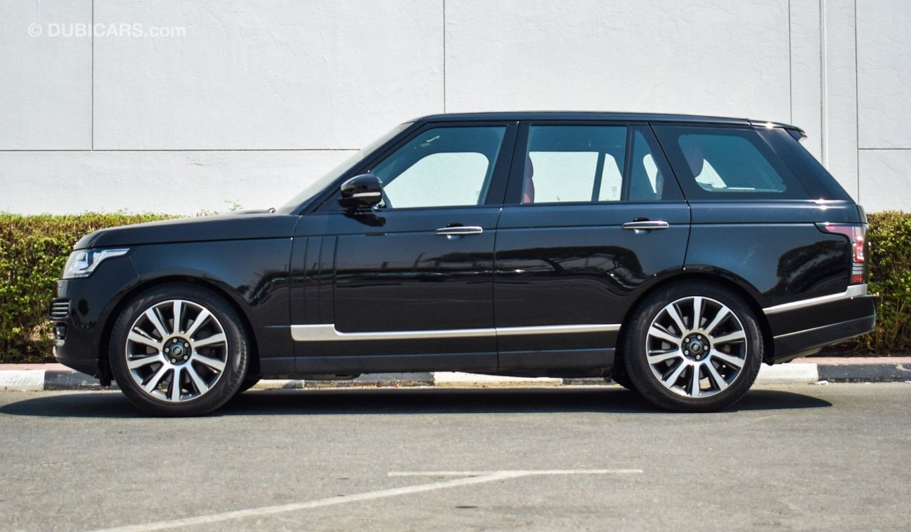 Land Rover Range Rover Vogue SE Supercharged / GCC Specifications