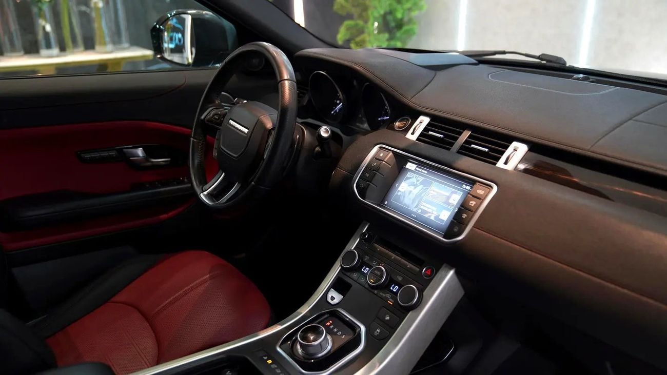 لاند روفر رانج روفر إيفوك SPECIAL || TOP RANGE || GCC || ACCIDENTS FREE || UNIQUE || RED INTERIOR