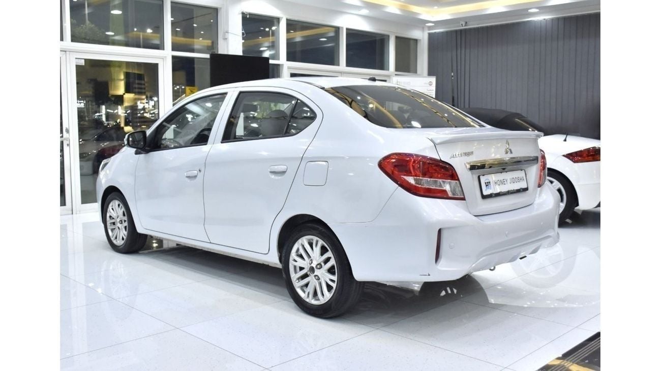 Mitsubishi Attrage EXCELLENT DEAL for our Mitsubishi Attrage ( 2021 Model ) in White Color GCC Specs