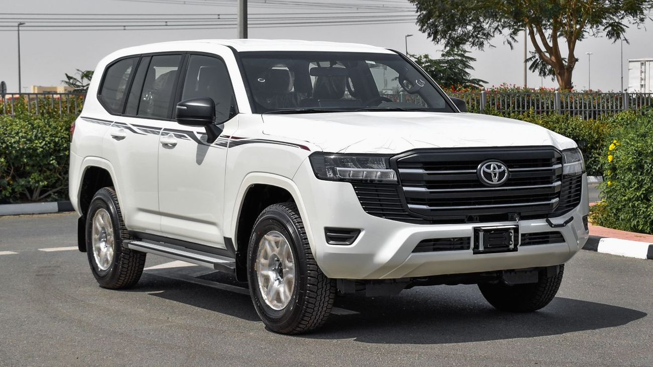تويوتا لاند كروزر ECT0069 - Toyota Land Cruiser 300 GX - 4.0L Petrol - White/Beige