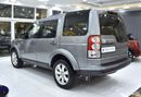 Land Rover Discovery EXCELLENT DEAL for our Land Rover LR4 HSE V8 ( 2013 Model ) in Grey Color GCC Specs