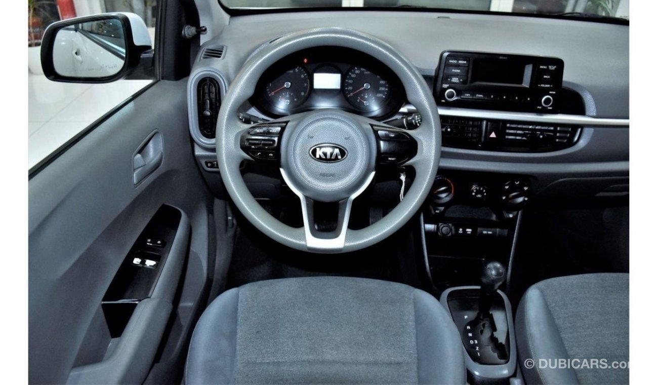 Kia Picanto EXCELLENT DEAL for our KIA Picanto ( 2019 Model ) in White Color GCC Specs