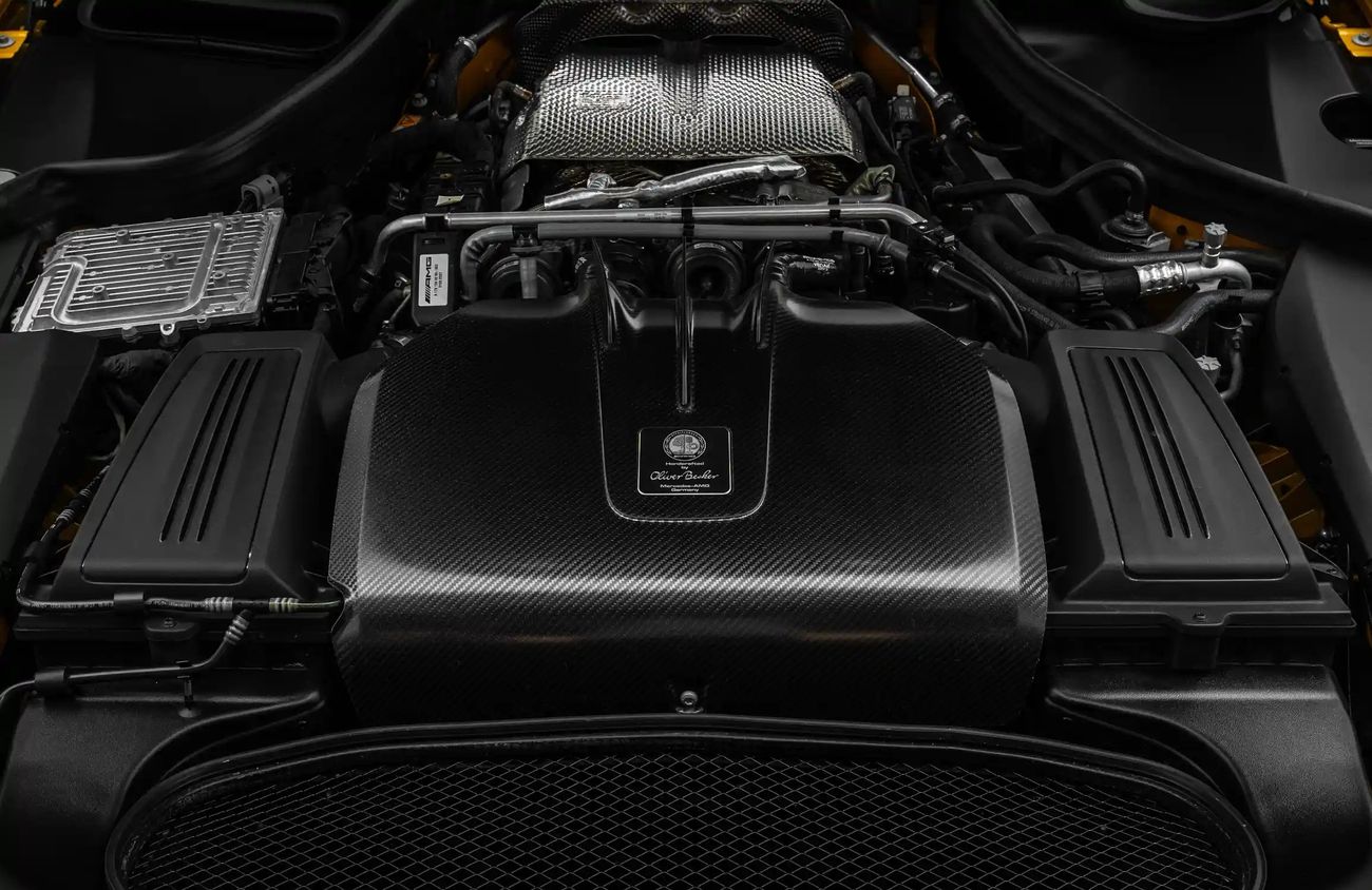 مرسيدس بنز AMG GT 4.0L V-8 Bi-Turbo Engine