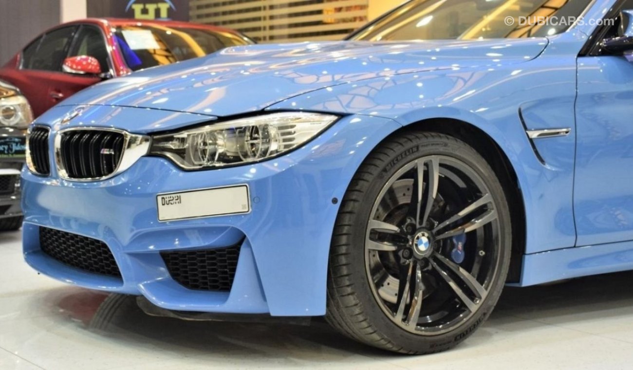 BMW M4 EXCELLENT DEAL for our BMW M4 ( 2017 Model ) in Blue Color GCC Specs