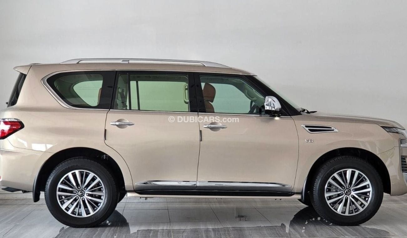 Nissan Patrol LE PLATINUM CITY 5.6L-8CYL-400HP PLATINUM RADAR EXCELLENT CONDITION GCC SPECIFICATION