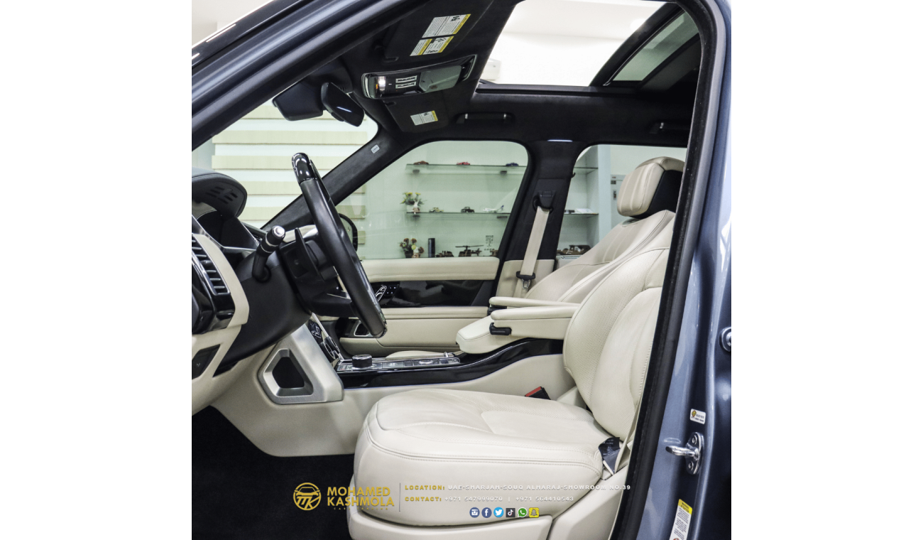 لاند روفر رانج روفر فوج HSE Range Rover Vogue 2020 P525 -Engine : V8 - 5.0 L HSE