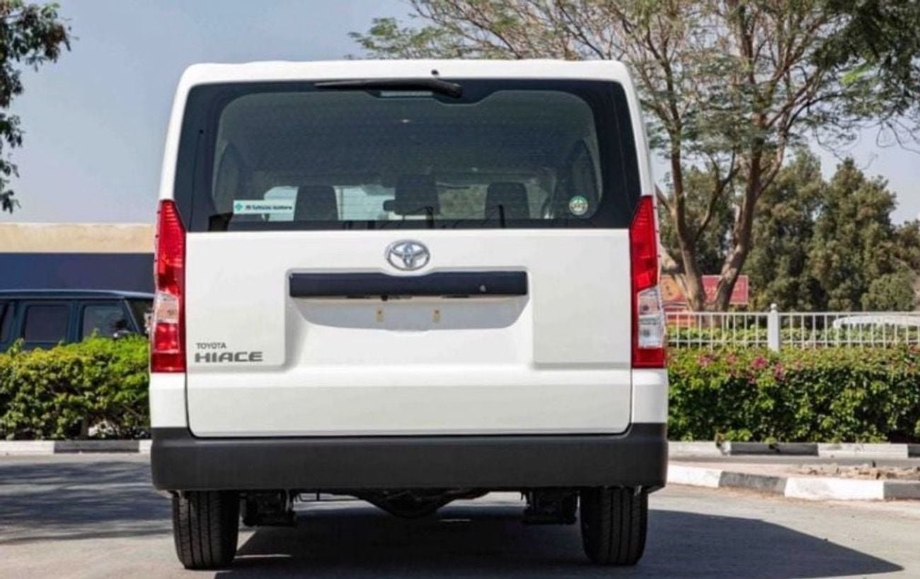 تويوتا هاياس Toyota Hiace Std Roof Half Cargo 3.5l M/T Gcc Specs White Color  2026 Model