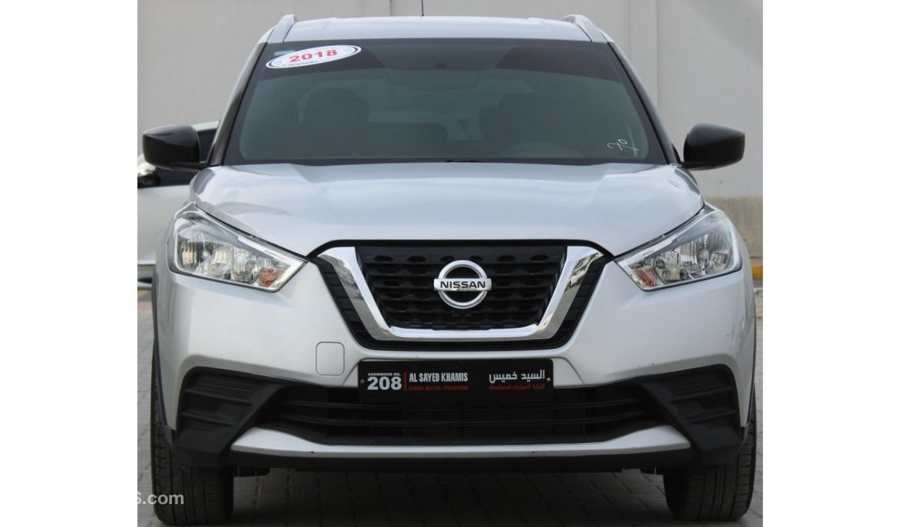 Nissan Kicks S S Nissan Kicks 2018 GCC, in excellent condition, without accidents