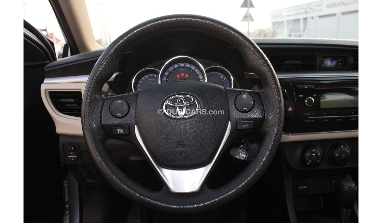 Toyota Corolla Toyota Corolla 2016 1.6 GCC in excellent condition No. 2 accidents, very clean from inside and outsi