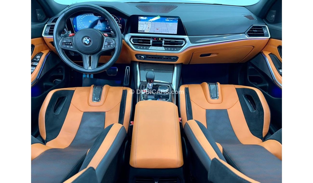 BMW M3 2021 BMW M3 Competition, March 2026 BMW Warranty + Service Contract, Stunning spec, GCC