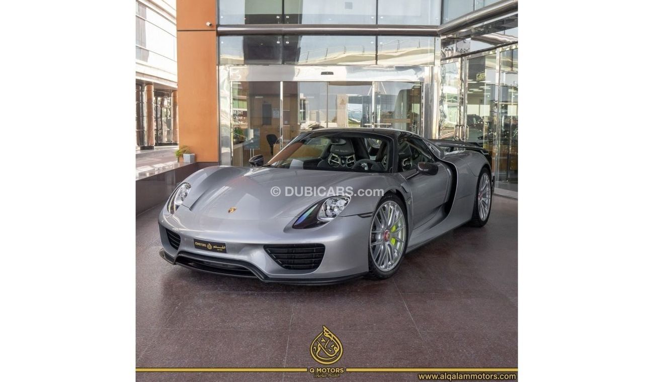 Porsche 918 Spyder Weissach Package