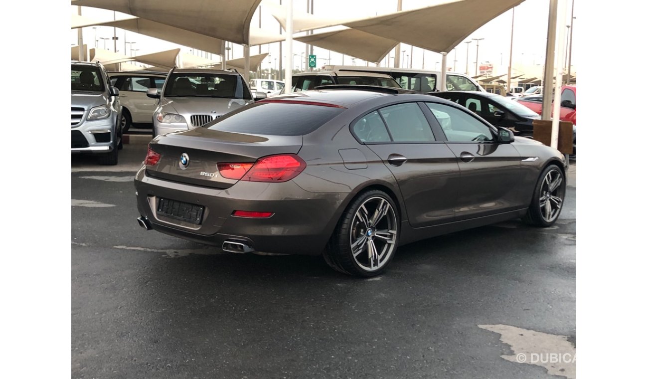 BMW 650i BMW 650 MODEL 2013GCC CAR PREFECT CONDITION FULL OPTION SUN ROOF LEATHER SEATS BACK AIR CONDITION 5C