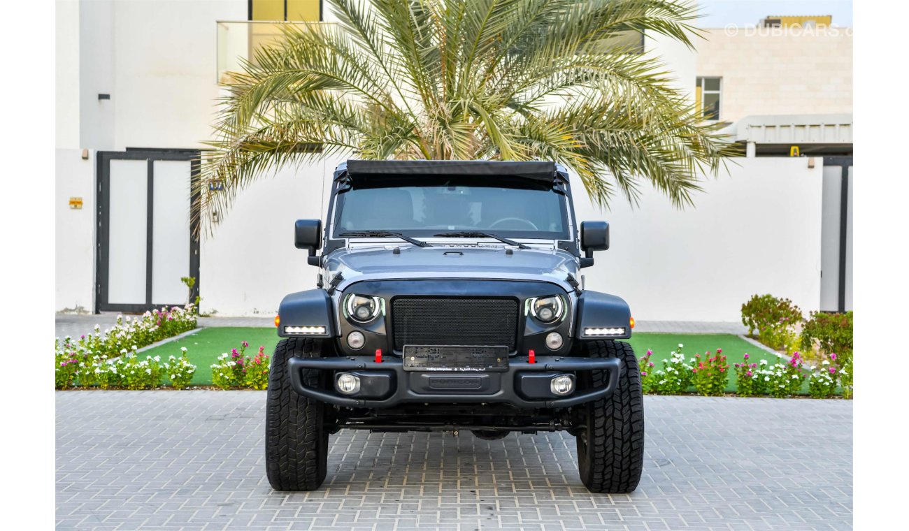 جيب رانجلر Unlimited Hard Top - Under Warranty - GCC - AED 1,645 P.M - 0% D.P