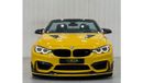 بي أم دبليو M4 2018 BMW M4 CONVERTIBLE, 1 Year warranty, Full Service History With Abu Dhabi Motors, GCC