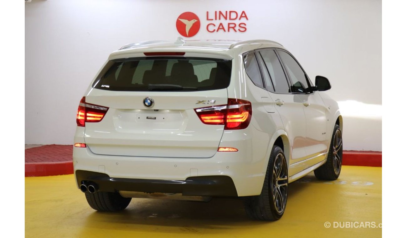 بي أم دبليو X3 BMW X3 X-Drive 28i M-Sport 2017 GCC under Agency Warranty with Zero Down-Payment.