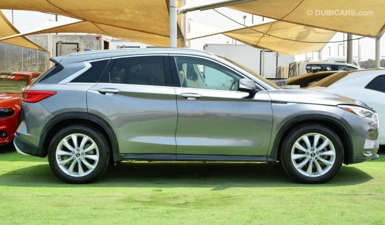 إنفينيتي QX50 Luxe Essential Proassist Infiniti QX 50 V4 2.0L 2019/FullOption/PanaromicSunroof/Excellent Condition