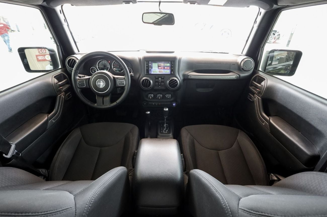 جيب رانجلر Jeep Wrangler Unlimited Sport  2018 GCC under Warranty with Flexible Down-Payment/ Flood Free.