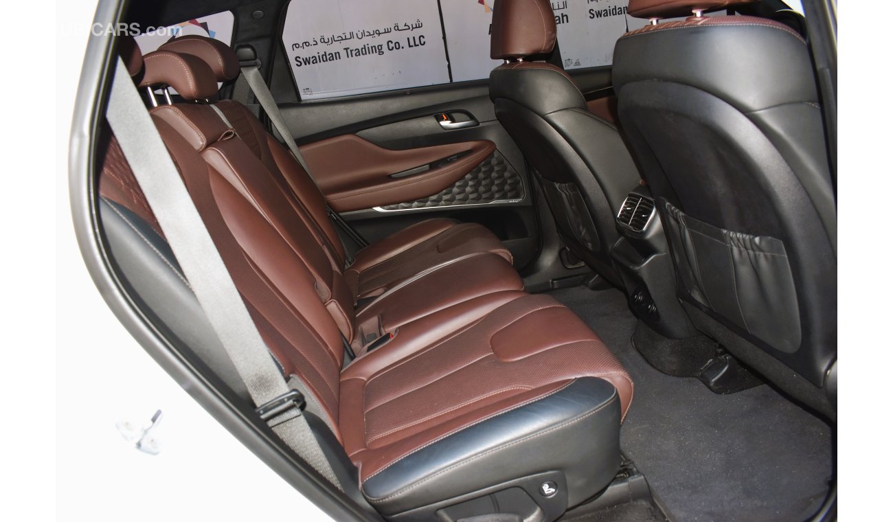 هيونداي سانتا في AED 1759 PM | HIGH 7-STR 3.5L V6 AWD 2020 GCC DEALER WARRANTY