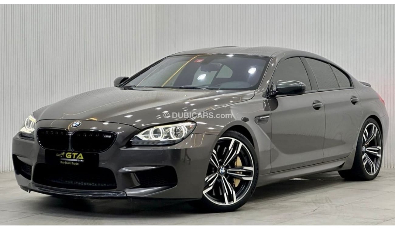 BMW M6 Std 2014 BMW M6 Gran Coupe, Service History, Excellent Condition, Full Options, GCC
